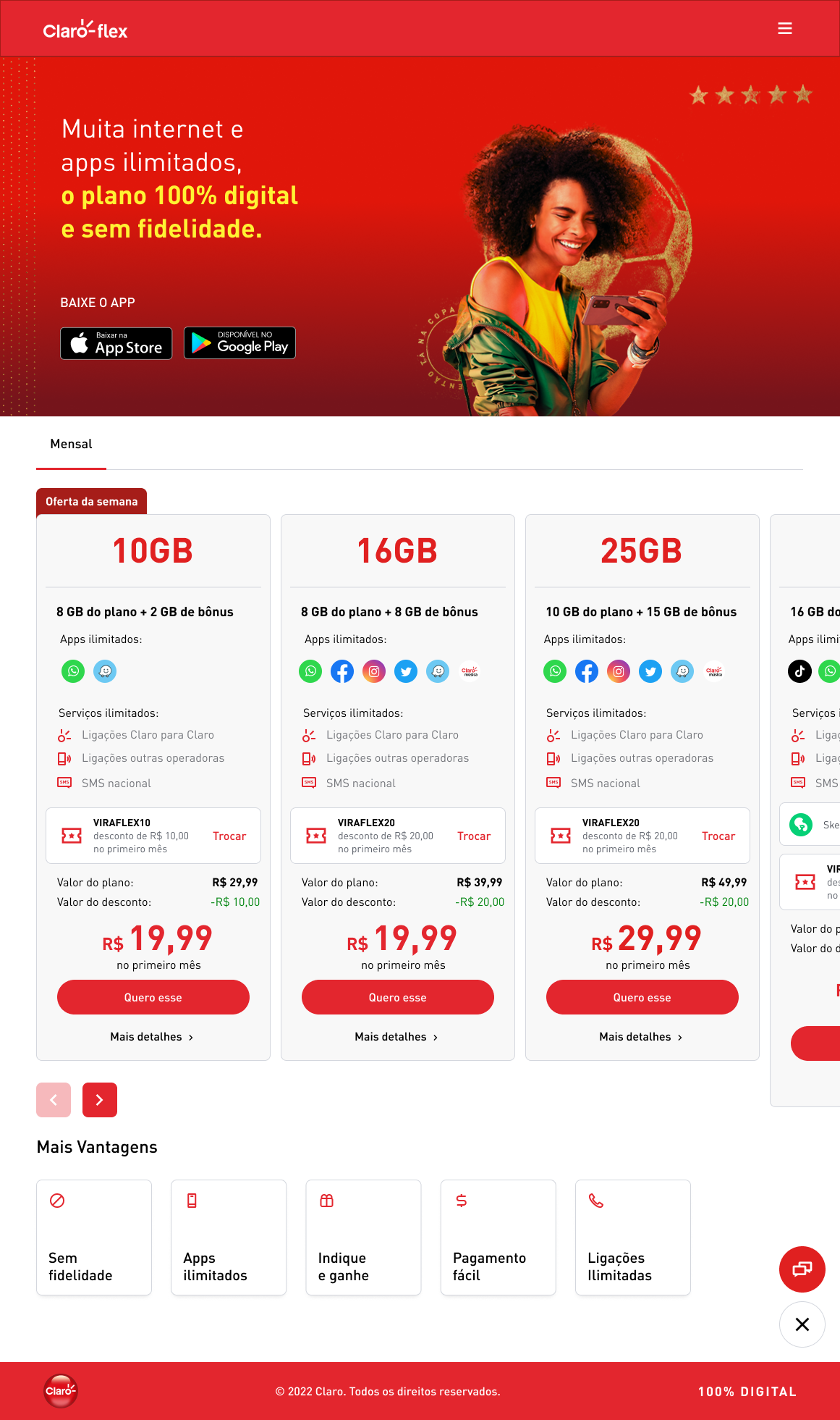 Claro Flex (App & Portais)